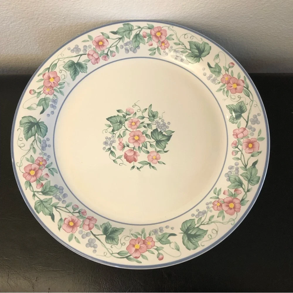 Vintage Ranmaru Kensington 4940 Table To Microwave Japan Plates Set Of Four - Picture 2 of 6